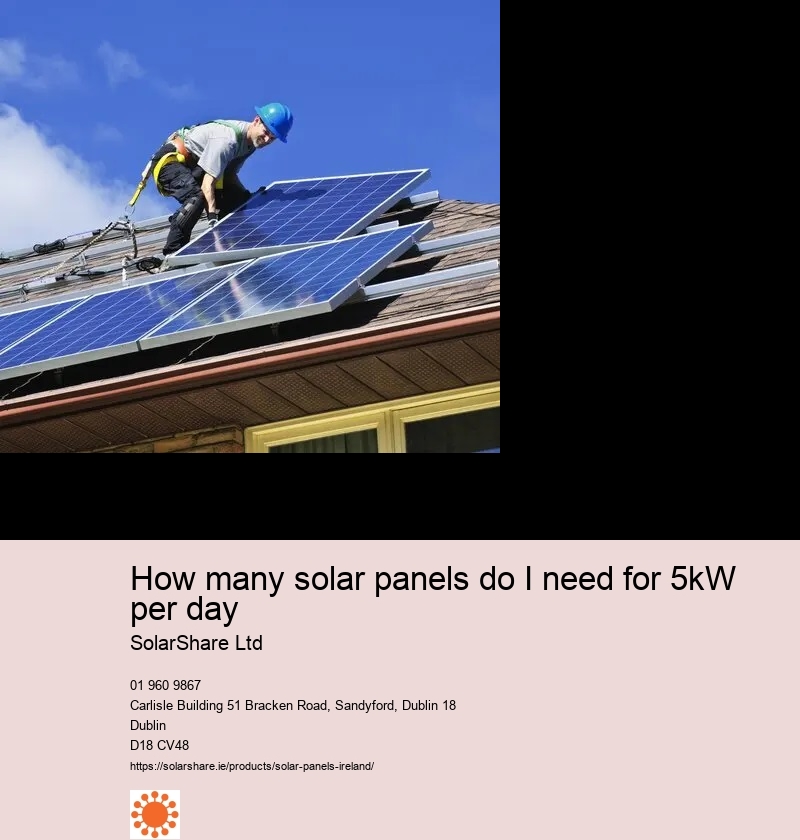 how does solar panels work